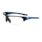 Ge Safety Glasses, Anti-Fog & Anti-Scratch, Clear Lens, Black/Blue Frame GE206CAF - alternate 1